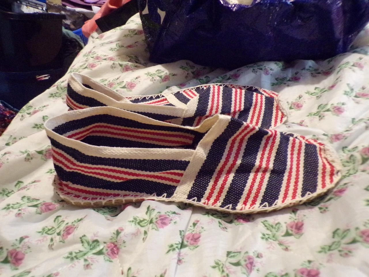 Espadrilles listradas tamanho 42 novas – photo 2